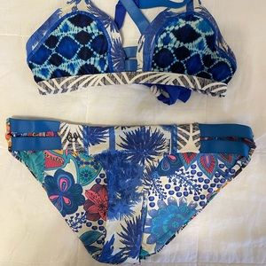 Maaji swimsuit with reversible bottoms